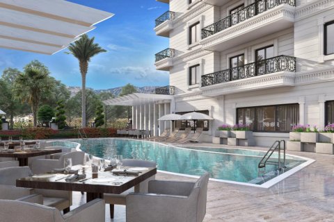 آپارتمان در  Alanya ، امارات متحده عربی 1 خوابه ، 60 متر مربع.  شماره 53975 - 9