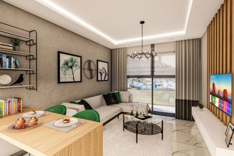 آپارتمان در  Alanya ، امارات متحده عربی 1 خوابه ، 65 متر مربع.  شماره 52295 - 1
