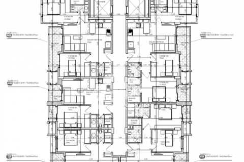 آپارتمان در  Mahmutlar ، امارات متحده عربی 1 خوابه ، 54 متر مربع.  شماره 42376 - 28