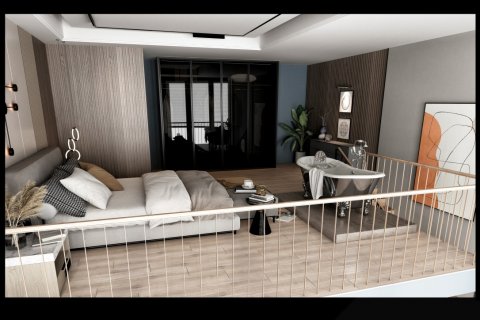 آپارتمان در  Alanya ، امارات متحده عربی 1 خوابه ، 56 متر مربع.  شماره 51455 - 19