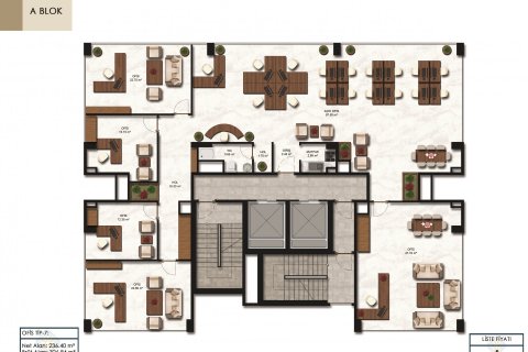 آپارتمان در Fatih،  Istanbul ، امارات متحده عربی 5 خوابه ، 211.5 متر مربع.  شماره 51402 - 21