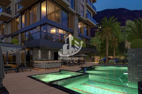 آپارتمان در  Alanya ، امارات متحده عربی 1 خوابه ، 74 متر مربع.  شماره 54595 - 15