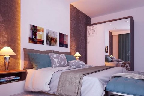 آپارتمان در  Antalya ، امارات متحده عربی 1 خوابه ، 45 متر مربع.  شماره 53165 - 1
