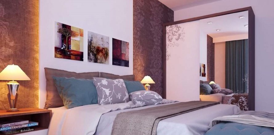 آپارتمان در  Antalya ، امارات متحده عربی 1 خوابه ، 45 متر مربع.  شماره 53165