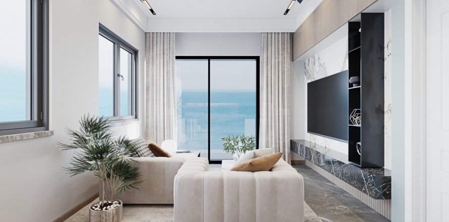 آپارتمان در در Erel life Alanya ، امارات متحده عربی 3 خوابه ، 172 متر مربع.  شماره 54838