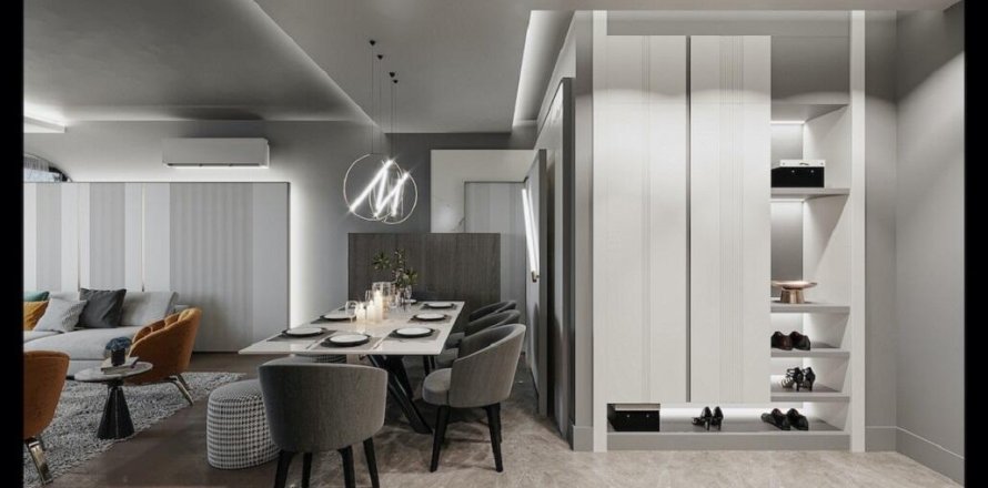 آپارتمان در  Antalya ، امارات متحده عربی 2 خوابه ، 70 متر مربع.  شماره 52715