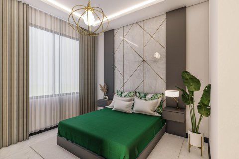آپارتمان در  Alanya ، امارات متحده عربی 1 خوابه ، 43 متر مربع.  شماره 51473 - 14