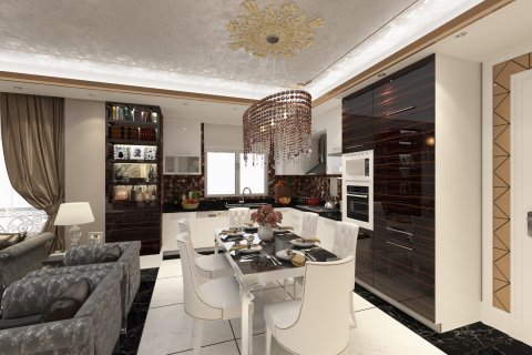 آپارتمان در  Alanya ، امارات متحده عربی 1 خوابه ، 58 متر مربع.  شماره 51479 - 9