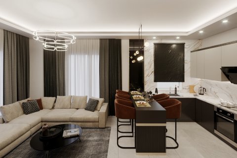 آپارتمان در Tosmur،  Alanya ، امارات متحده عربی 1 خوابه ، 62 متر مربع.  شماره 52524 - 15