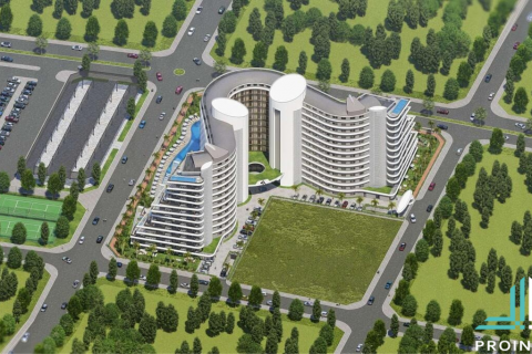 آپارتمان در  Antalya ، امارات متحده عربی 1 خوابه ، 88 متر مربع.  شماره 53587 - 8