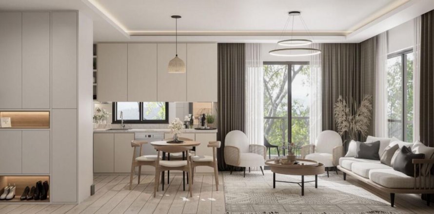 آپارتمان در  Antalya ، امارات متحده عربی 4 خوابه ، 173 متر مربع.  شماره 53580
