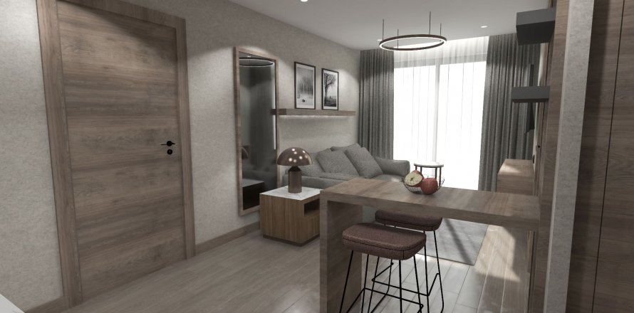 آپارتمان در در Arkadya Residence Trabzon ، امارات متحده عربی 60 متر مربع.  شماره 54867