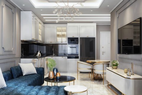 آپارتمان در  Alanya ، امارات متحده عربی 1 خوابه ، 48 متر مربع.  شماره 58965 - 23