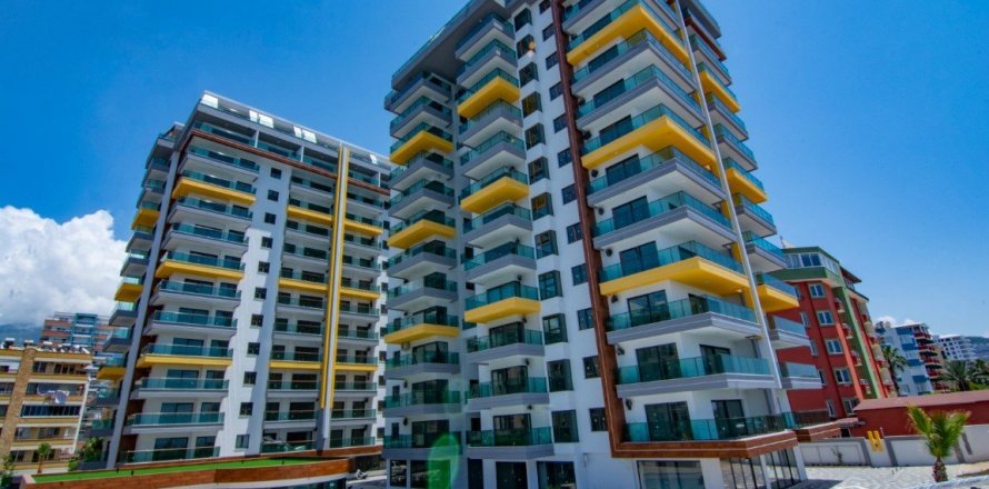 آپارتمان در  Alanya ، امارات متحده عربی 1 خوابه ، 67 متر مربع.  شماره 59093