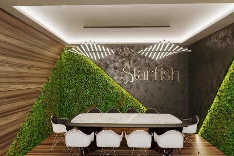 آپارتمان در در STARFISH RIVERSIDE RESIDENCE — концептуальный ЖК с инфраструктурой отдыха и СПА Alanya ، امارات متحده عربی 2 خوابه ، 99 متر مربع.  شماره 56726 - 19