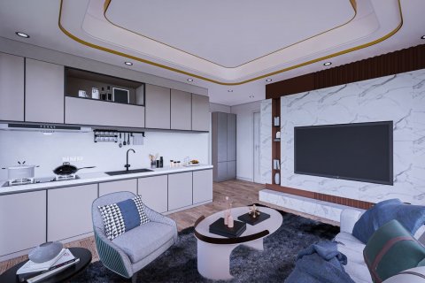 آپارتمان در  Alanya ، امارات متحده عربی 1 خوابه ، 50 متر مربع.  شماره 58945 - 17