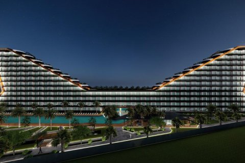 آپارتمان در  Antalya ، امارات متحده عربی 1 خوابه ، 55 متر مربع.  شماره 58837 - 17