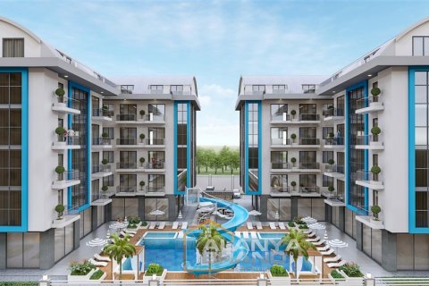 آپارتمان در  Alanya ، امارات متحده عربی 1 خوابه ، 47 متر مربع.  شماره 59042 - 3