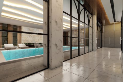 آپارتمان در  Alanya ، امارات متحده عربی 1 خوابه ، 57 متر مربع.  شماره 58893 - 12