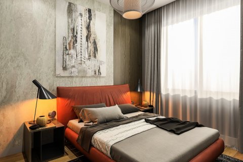 آپارتمان در  Alanya ، امارات متحده عربی 1 خوابه ، 54 متر مربع.  شماره 59236 - 14