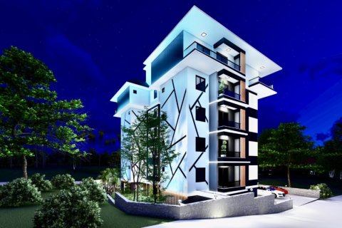 آپارتمان در  Alanya ، امارات متحده عربی 1 خوابه ، 50 متر مربع.  شماره 59232 - 12