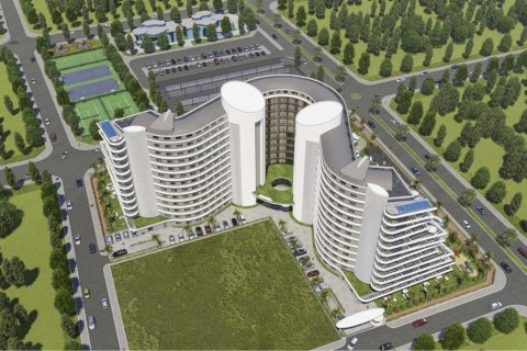 آپارتمان در  Antalya ، امارات متحده عربی 1 خوابه ، 54 متر مربع.  شماره 58825 - 13