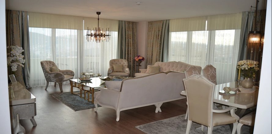 آپارتمان در در Harmony Towers Bursa ، امارات متحده عربی 4 خوابه ، 233.26 متر مربع.  شماره 61253