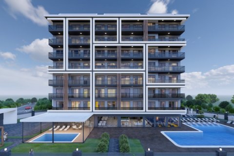 آپارتمان در  Alanya ، امارات متحده عربی 1 خوابه ، 56 متر مربع.  شماره 58979 - 4