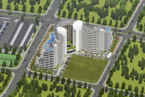 آپارتمان در  Antalya ، امارات متحده عربی 1 خوابه ، 54 متر مربع.  شماره 58825 - 9