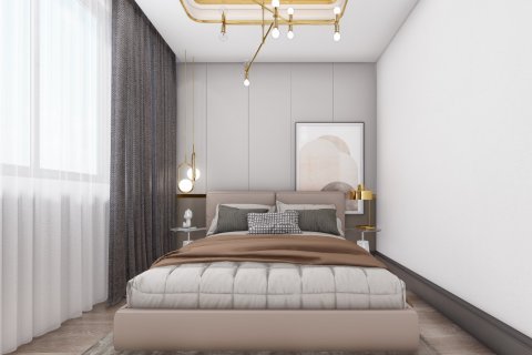 آپارتمان در  Alanya ، امارات متحده عربی 1 خوابه ، 49 متر مربع.  شماره 58982 - 22
