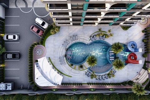 آپارتمان در  Alanya ، امارات متحده عربی 1 خوابه ، 44 متر مربع.  شماره 58821 - 9