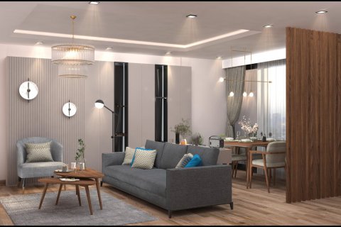 آپارتمان در  Mersin ، امارات متحده عربی 1 خوابه ، 60 متر مربع.  شماره 60187 - 12