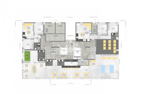 آپارتمان در Tosmur،  Alanya ، امارات متحده عربی 1 خوابه ، 58 متر مربع.  شماره 61173 - 28