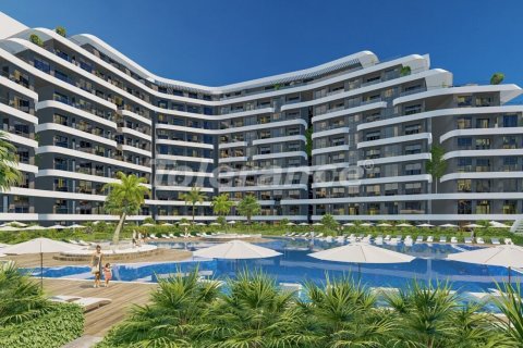 آپارتمان در  Antalya ، امارات متحده عربی 1 خوابه ، 90 متر مربع.  شماره 61421 - 1