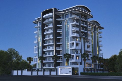 آپارتمان در  Alanya ، امارات متحده عربی 1 خوابه ، 78 متر مربع.  شماره 58828 - 16