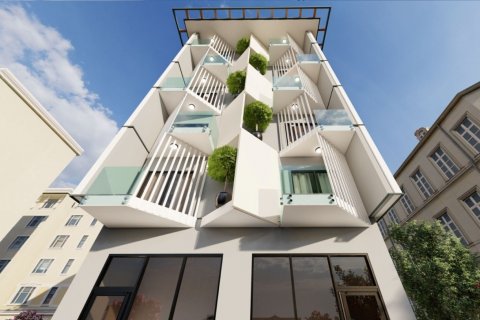 آپارتمان در  Alanya ، امارات متحده عربی 1 خوابه ، 41 متر مربع.  شماره 58824 - 4