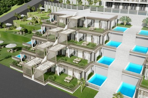 آپارتمان در Kargicak، در Exodus Premium Town Alanya ، امارات متحده عربی 1 خوابه ، 52.35 متر مربع.  شماره 61973 - 6