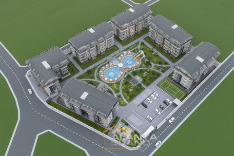 آپارتمان در  Alanya ، امارات متحده عربی 1 خوابه ، 50 متر مربع.  شماره 59036 - 17