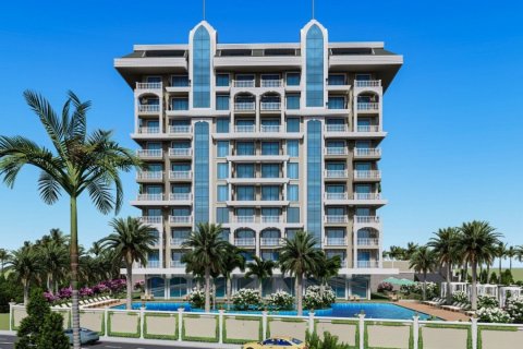 آپارتمان در  Alanya ، امارات متحده عربی 1 خوابه ، 56 متر مربع.  شماره 58917 - 2