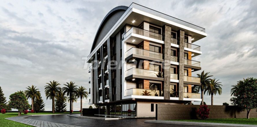 آپارتمان در  Antalya ، امارات متحده عربی 2 خوابه ، 60 متر مربع.  شماره 60038