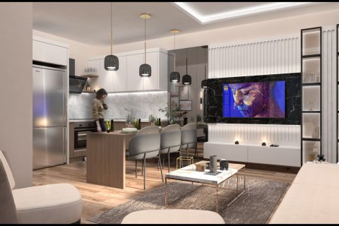 آپارتمان در  Mersin ، امارات متحده عربی 2 خوابه ، 110 متر مربع.  شماره 59433 - 2