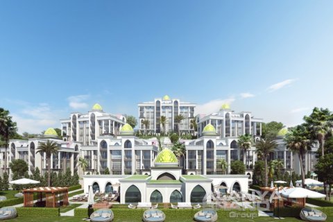 آپارتمان در  Alanya ، امارات متحده عربی 1 خوابه ، 57 متر مربع.  شماره 59014 - 4