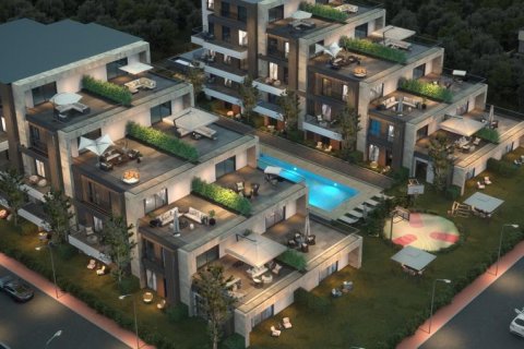 آپارتمان در Altintash،  Antalya ، امارات متحده عربی 1 خوابه ، 65 متر مربع.  شماره 60085 - 1