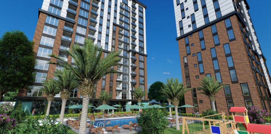 آپارتمان در Kartal، در Yayla Park Kartal Istanbul ، امارات متحده عربی 1 خوابه ، 72 متر مربع.  شماره 60226