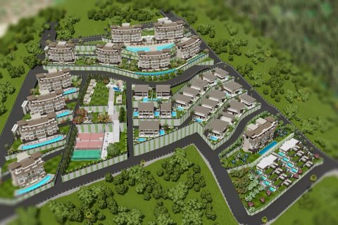 مجتمع مسکونی در Kargicak،  Alanya ، امارات متحده عربی 50 متر مربع.  شماره 61970 - 6