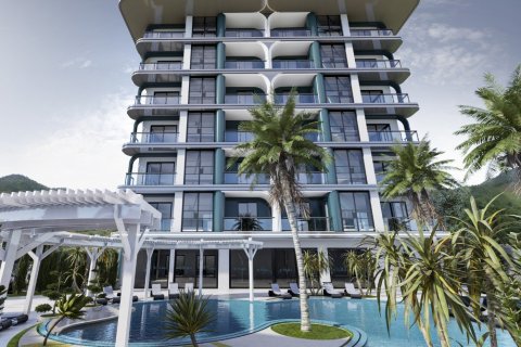 آپارتمان در  Alanya ، امارات متحده عربی 1 خوابه ، 44 متر مربع.  شماره 58821 - 2