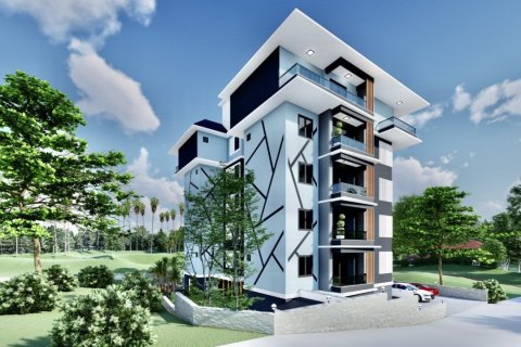 آپارتمان در  Alanya ، امارات متحده عربی 1 خوابه ، 50 متر مربع.  شماره 59232 - 11