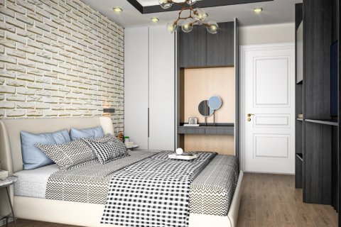 آپارتمان در  Alanya ، امارات متحده عربی 1 خوابه ، 55 متر مربع.  شماره 58891 - 13