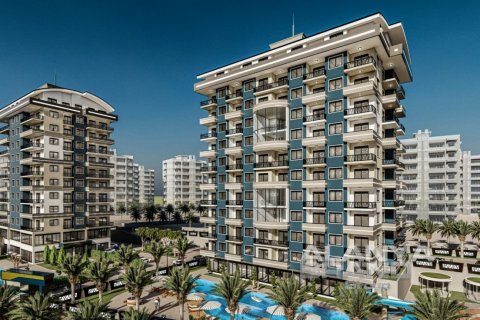 آپارتمان در  Alanya ، امارات متحده عربی 1 خوابه ، 57 متر مربع.  شماره 59010 - 1