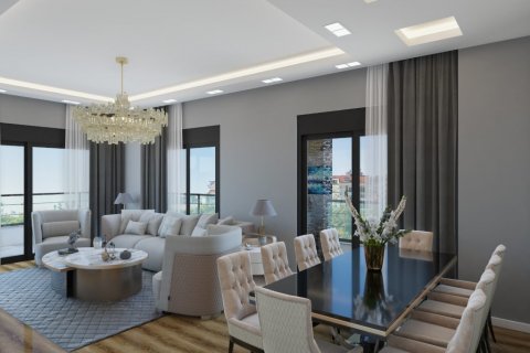 آپارتمان در  Alanya ، امارات متحده عربی 2 خوابه ، 98 متر مربع.  شماره 58953 - 14